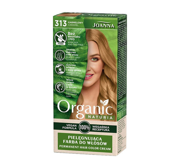 Naturia Organic 313 Karmelowy Pielęgnująca farba do włosów