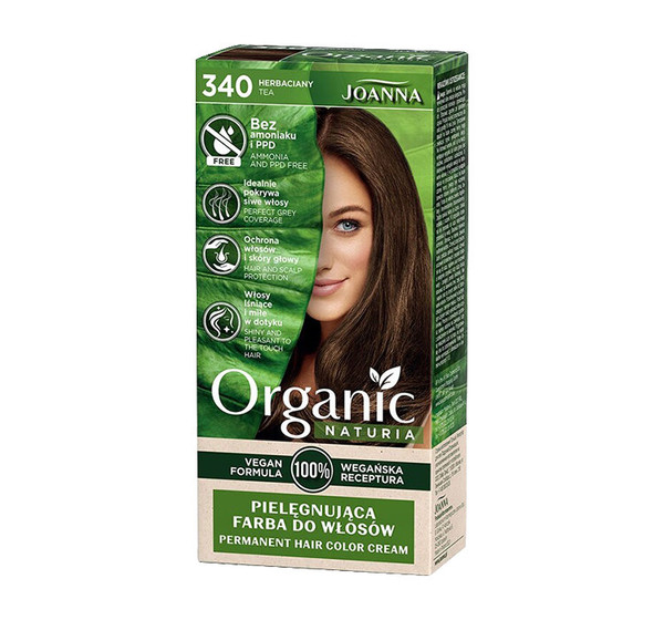 Naturia Organic 340 Herbaciany Pielęgnująca farba do włosów