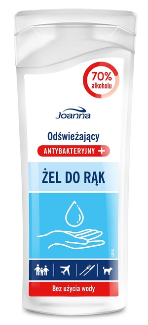 Odświeżający antybakteryjny żel do rąk