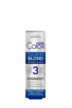 Ultra Color Silver Blond Pigment tonujący kolor włosów
