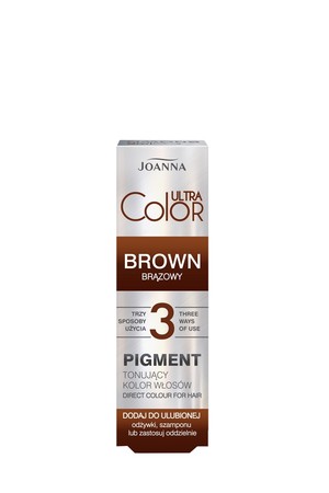 Ultra Color Brown Pigment tonujący kolor włosów