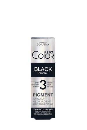 Ultra Color Black Pigment tonujący kolor włosów