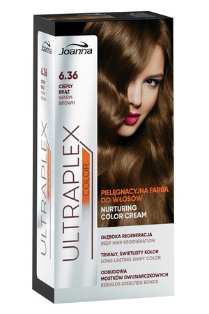 Ultraplex Color - 6.36 Ciepły Brąz Farba pielęgnacyjna do włosów