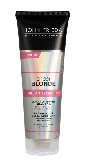 Sheer Blonde Brilliantly Brighter Szampon nadający połysk do włosów blond