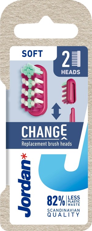 Change Soft Wymienne główki do szczoteczki do zębów mix kolorów