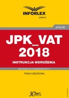 JPK_VAT 2018 - Instrukcja wdrożenia - pdf