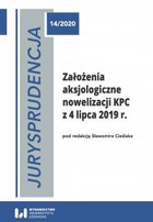 Jurysprudencja 14 - pdf Założenia aksjologiczne nowelizacji KPC z 4 lipca 2019 r.