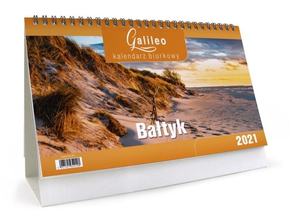 Kalendarz biurkowy 2021 Galileo Bałtyk