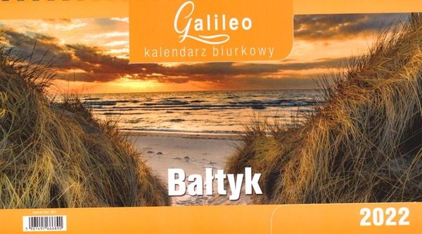Kalendarz 2022 Biurkowy Galileo Bałtyk