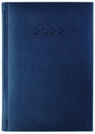 Kalendarz 2022 Dzienny A5 Vivella Granat 21D-06