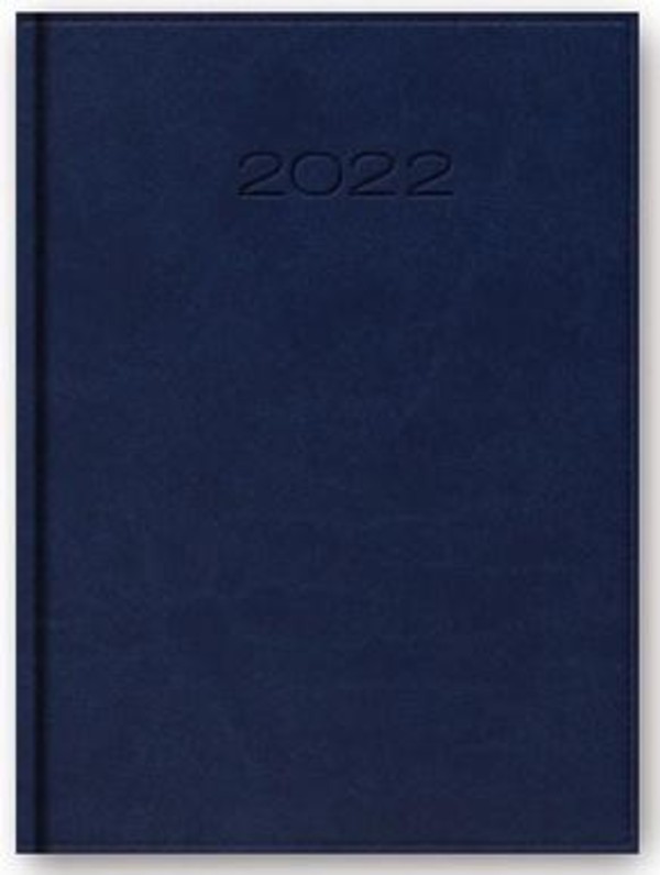 Kalendarz 2022 Dzienny A5 Vivella Niebieski