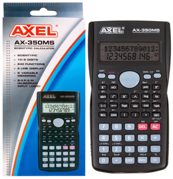 Kalkulator naukowy AXEL AX-350MS