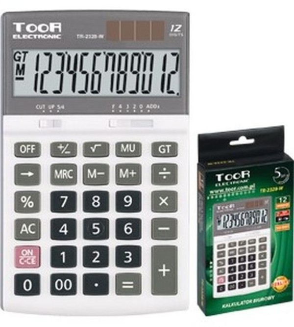 Kalkulator biurowy TOOR 12-pozycyjny