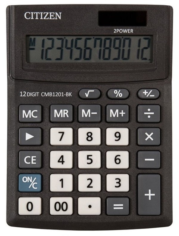 Kalkulator Citizen CMB1201-BK 12-cyfrowy czarny