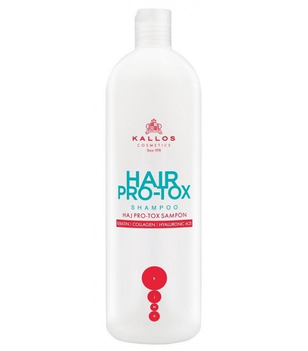 Hair Pro-Tox Szampon do włosów z keratyną kolagenem i kwasem hialuronowym