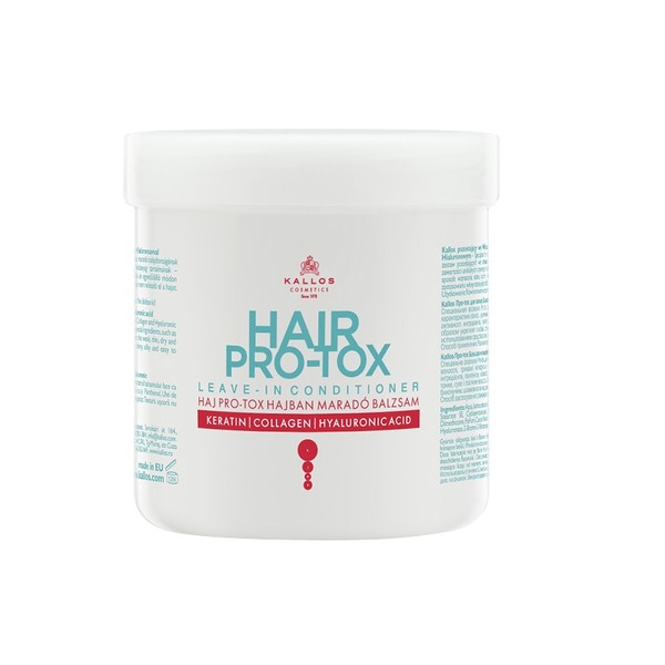 Hair Pro-Tox Leave Odżywka do włosów z keratyną kolagenem i kwasem hialuronowym