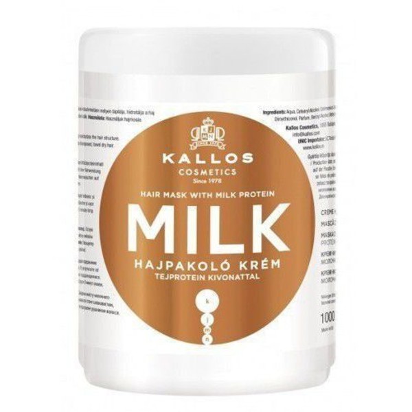 Milk Hair Mask With Milk Protein Maska z wyciągiem proteiny mlecznej do włosów suchych i zniszczonych