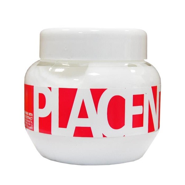 Placenta Maska z wyciągiem z łożysk roślin do włosów suchych i zniszczonych