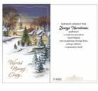 Karnet Boże Narodzenie + koperta ARGUS