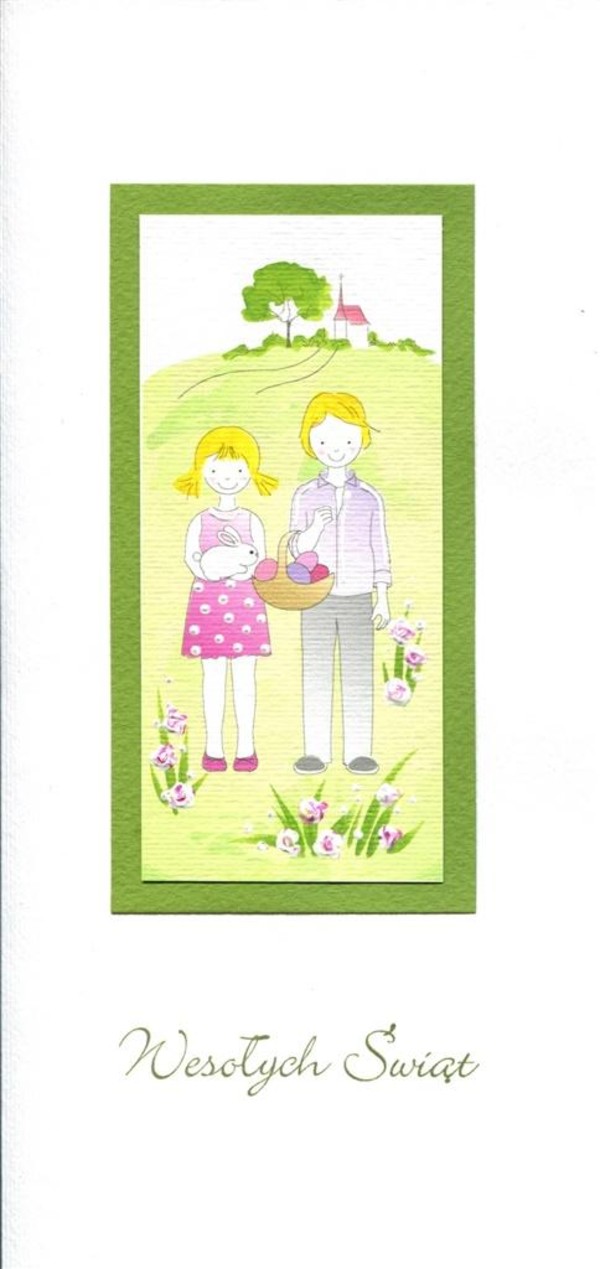 Karnet Wielkanoc Dzieci