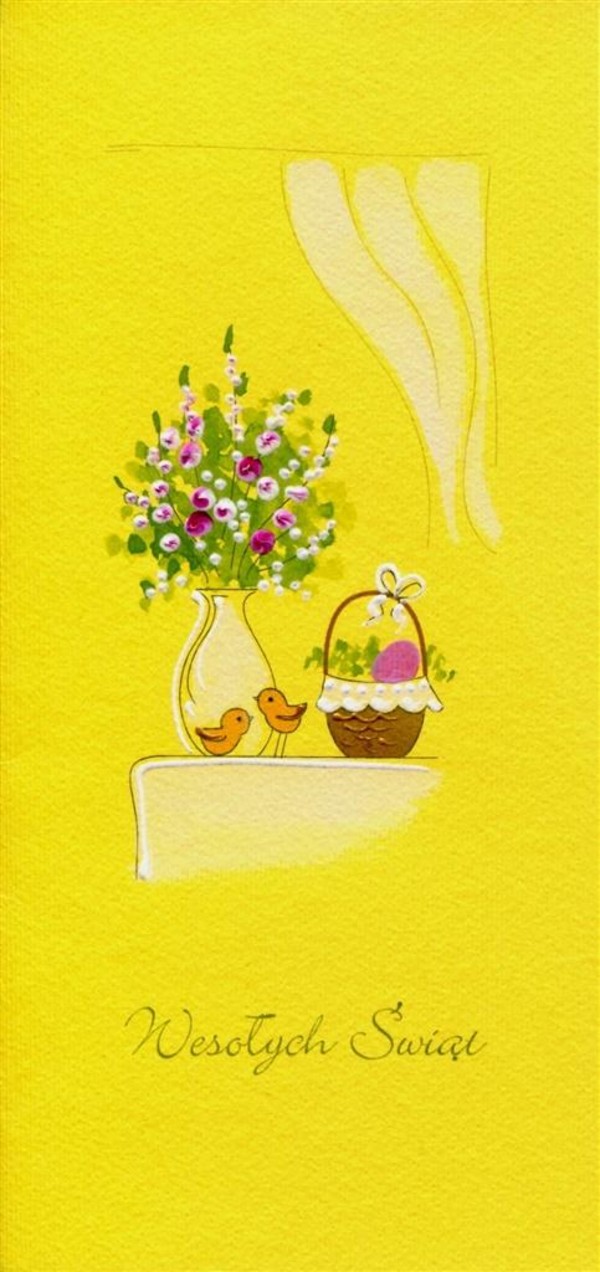 Karnet Wielkanoc Stół