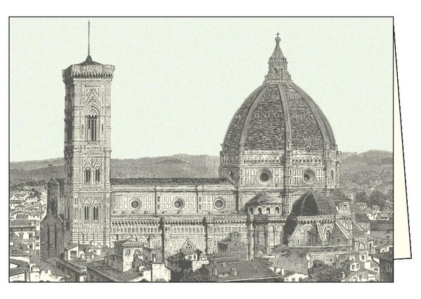 Karnet z kopertą Firenze Cattedrale S.Mari ITW 006