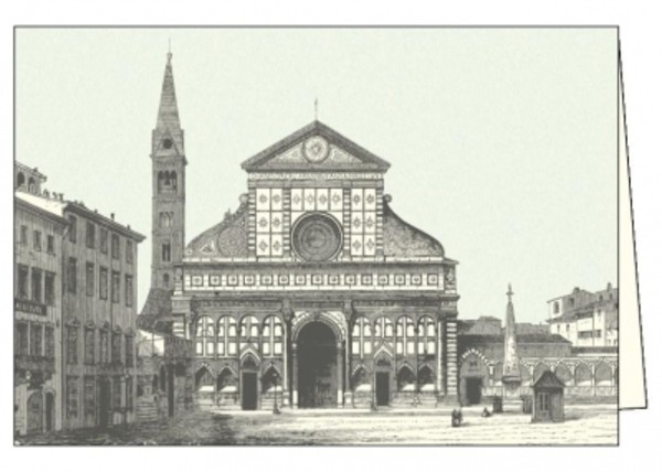 Karnet z kopertą Firenze Basilica S. Maria ITW 007