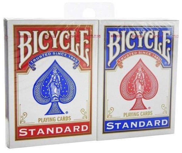 Karty Bicycle Standard 2 talie klasycznych kart