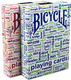 Karty Bicycle: Table Talk Pojedyncza talia kart wypełniona tekstami pokerowymi