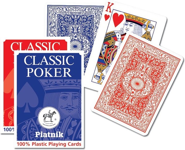 Karty Plastik Classic Poker