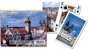 Karty Praga Stare miasto 2 talie