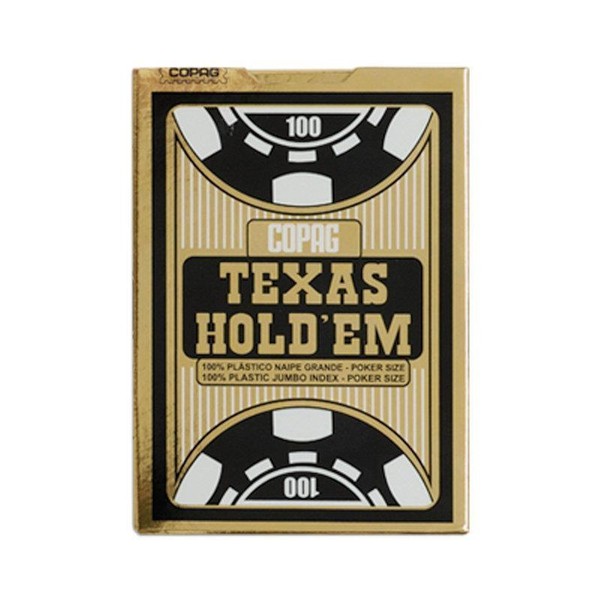 Karty Texas Hold`em Kolor czarny