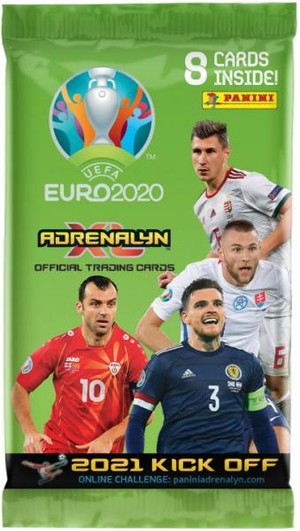 Karty UEFA EURO 2021 KICK OFF Saszetka z 8 kartami
