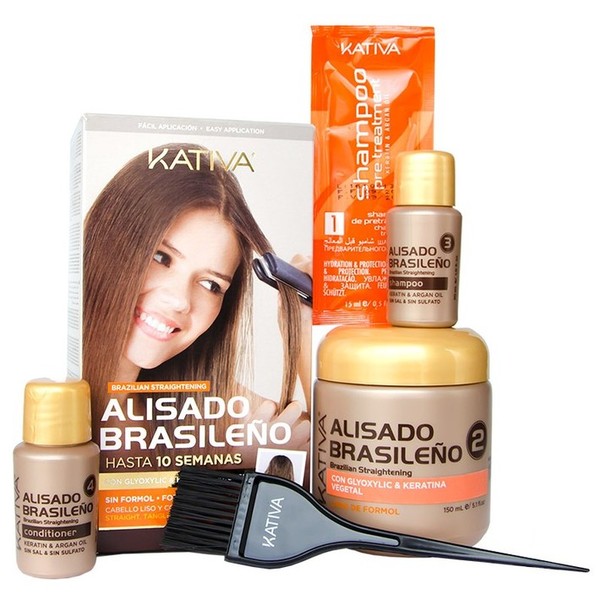 Brazilian Straightening Zestaw keratynowy z arganem do wygładzania i prostowania włosów