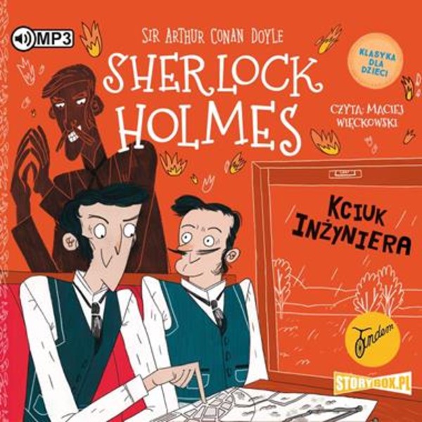 Kciuk inżyniera Audiobook CD Audio Klasyka dla dzieci Sherlock Holmes Tom 14