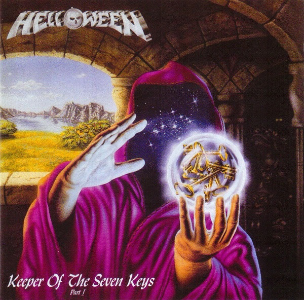 Keeper Of The Seven Keys Part I (blue splatter vinyl)