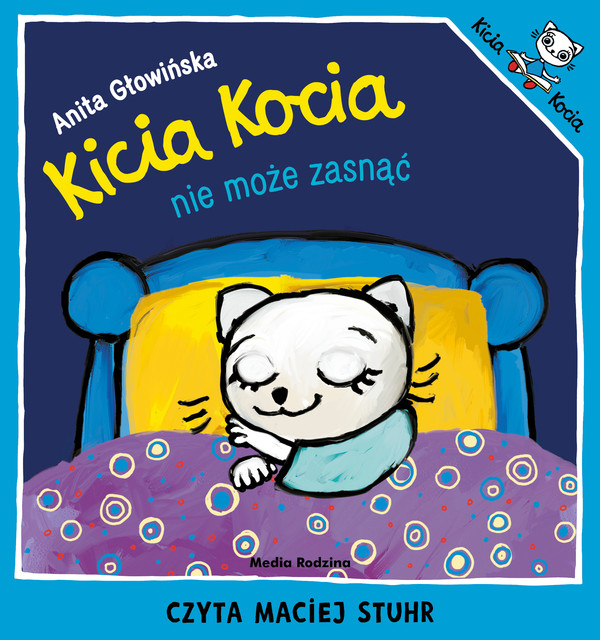 Kicia Kocia nie może zasnąć - Audiobook mp3