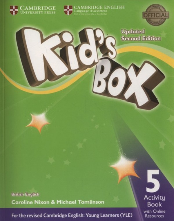 Kid`s Box 5. Activity Book Zeszyt ćwiczeń + Online Resources Updated Second Edition