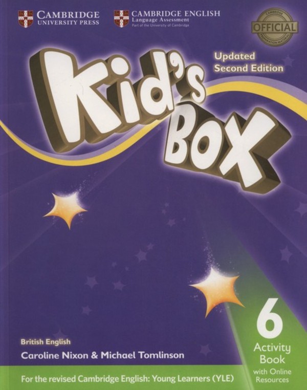 Kid`s Box 6. Activity Book Zeszyt ćwiczeń + Online Resources Updated Second Edition