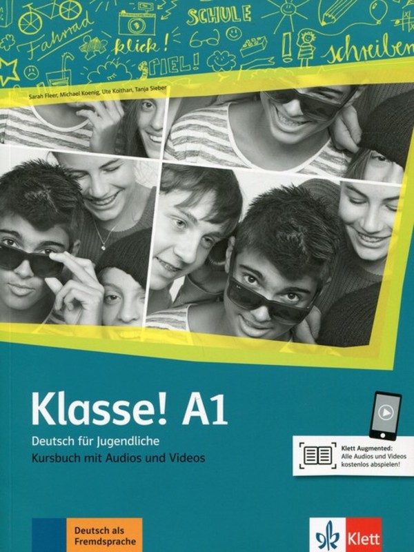 Klasse! A1. Kursbuch Podręcznik + Audios + Videos