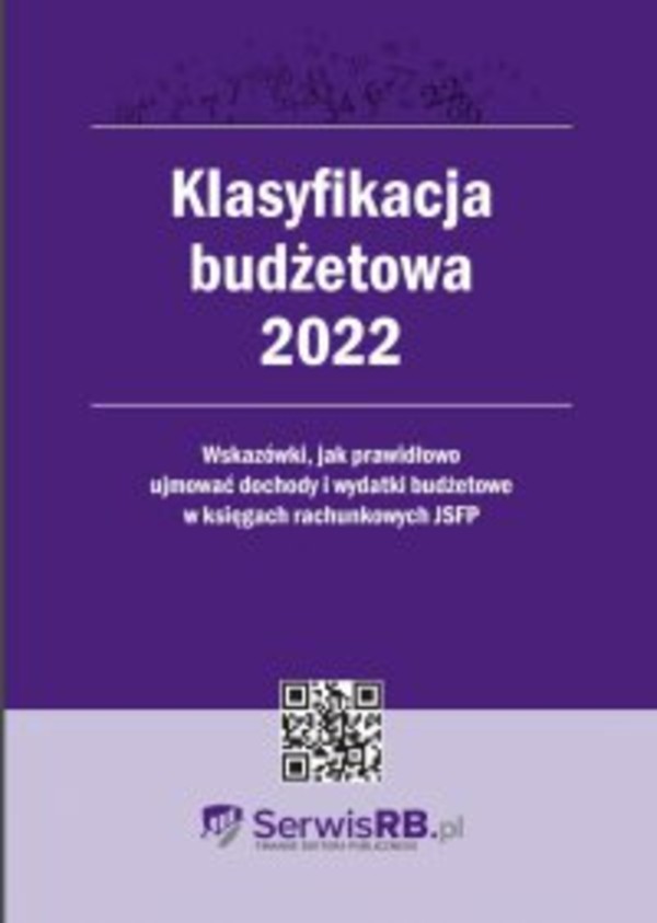 Klasyfikacja budżetowa 2022 - mobi, epub, pdf