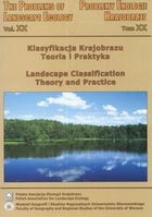 Klasyfikacja krajobrazu Teoria i Praktyka Landscape Classification Theory and Practice