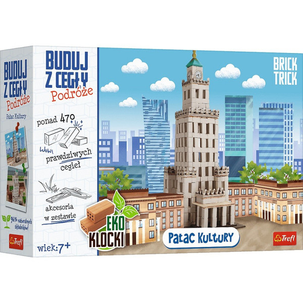 Klocki Brick Trick Pałac Kultury Podróże
