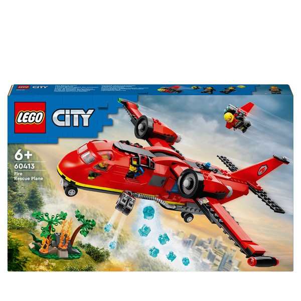 LEGO City Strażacki samolot ratunkowy 60413