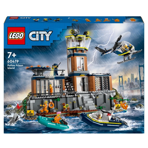 LEGO City Policja z Więziennej Wyspy 60419