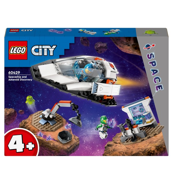 LEGO City Statek kosmiczny i odkrywanie asteroidy 60429