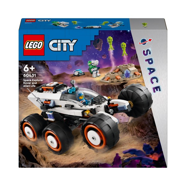 LEGO City Kosmiczny łazik i badanie życia w kosmosie 60431