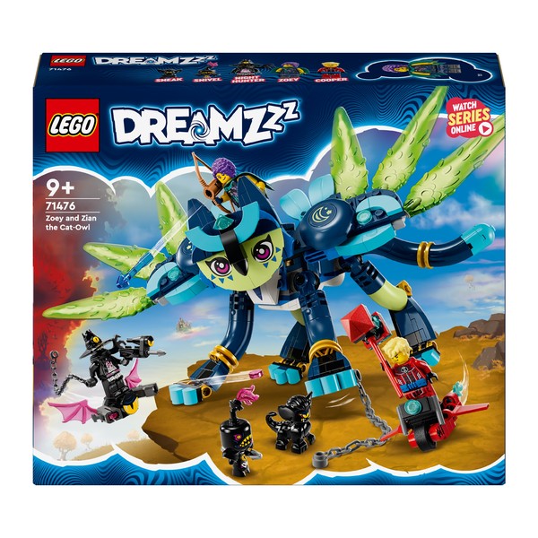 LEGO DREAMZzz Zoey i sowokot Zian 71476