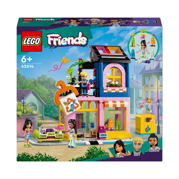 LEGO Friends Sklep z używaną odzieżą 42614