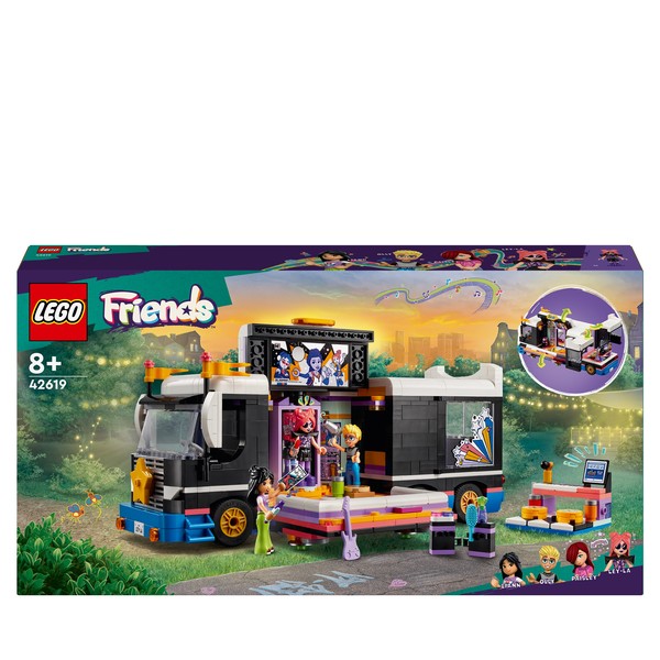 LEGO Friends Autobus koncertowy gwiazdy popu 42619